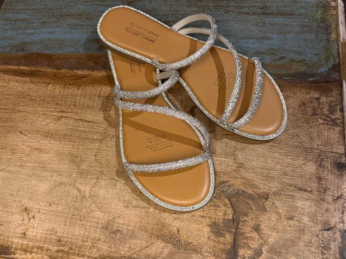 Call it Spring Sandal 8 Silver