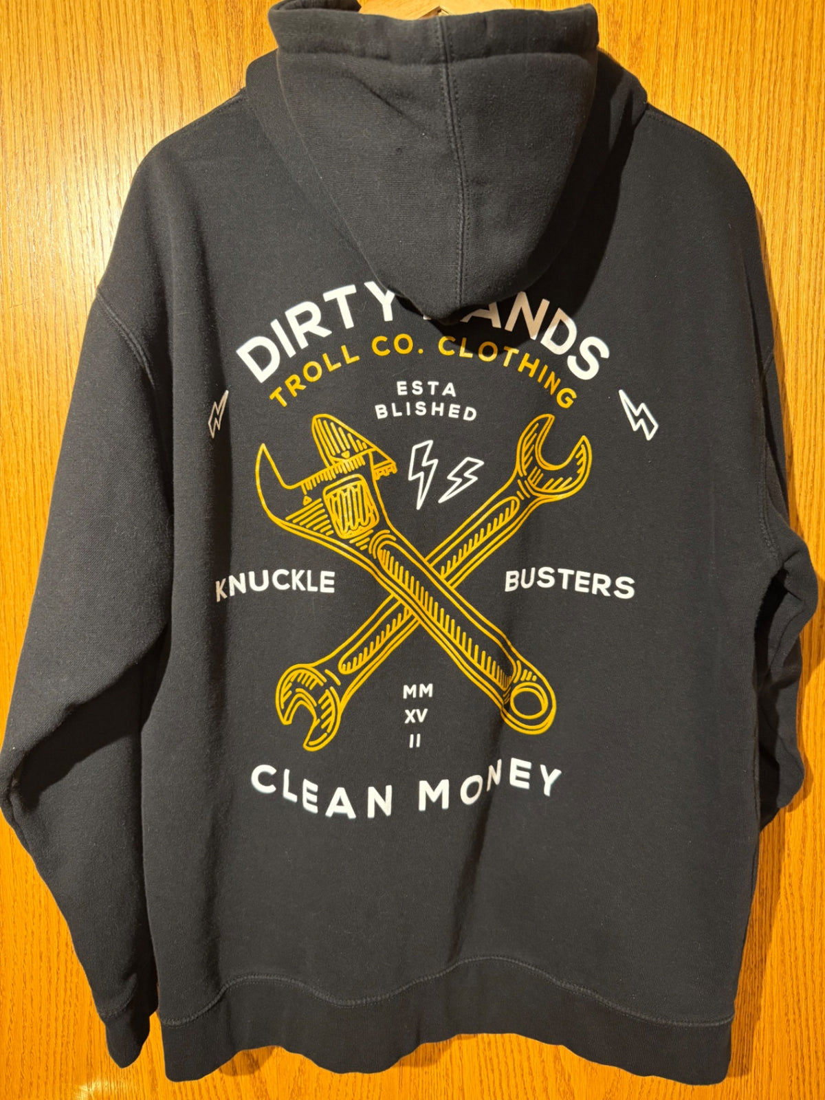 Dirty Hands Hoodie 2XL Black