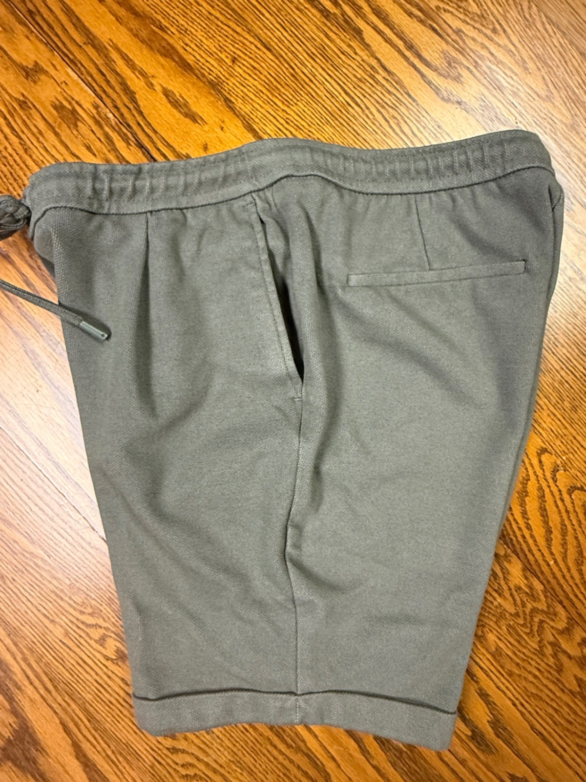 ZARA Shorts EU 34, XL Gray/Green