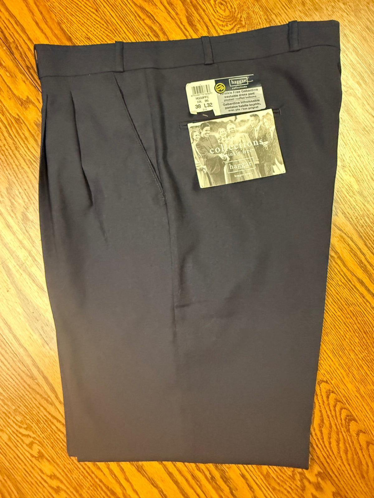 Haggar Pants 38 L32 Black