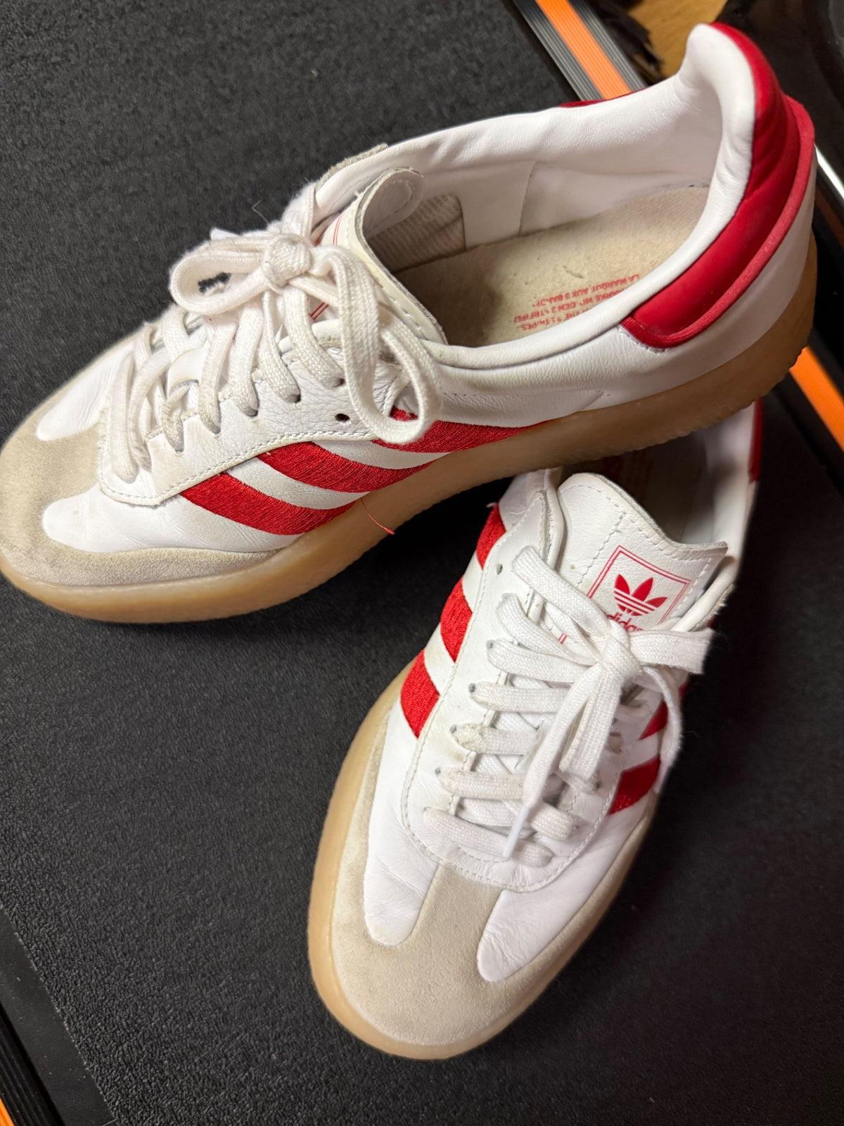 Adidas Women’s Foorwear 8½ White and Red