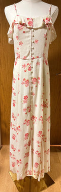 Ralph Lauren Dresses/Rompers/Jumpsuits Medium Cream with pink floral pattern