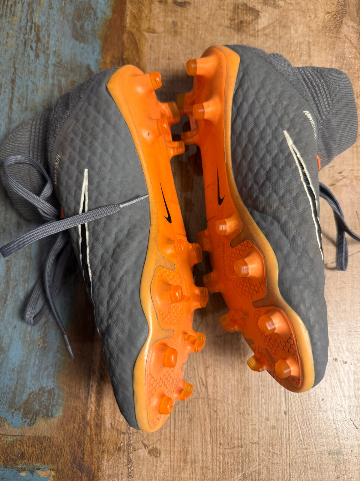 Nike Shoes 7 Gray and orange