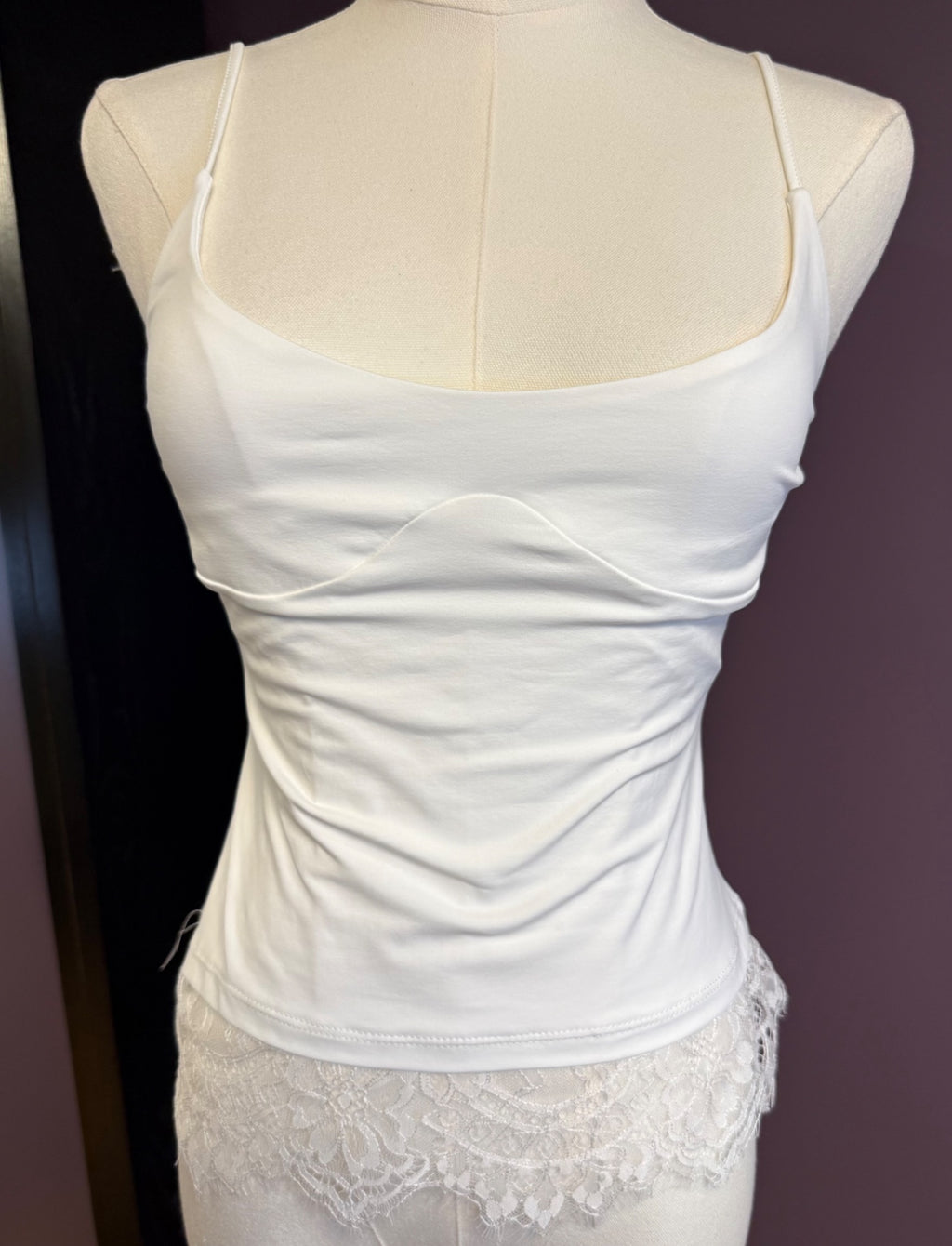 Zara Tank Top Small White