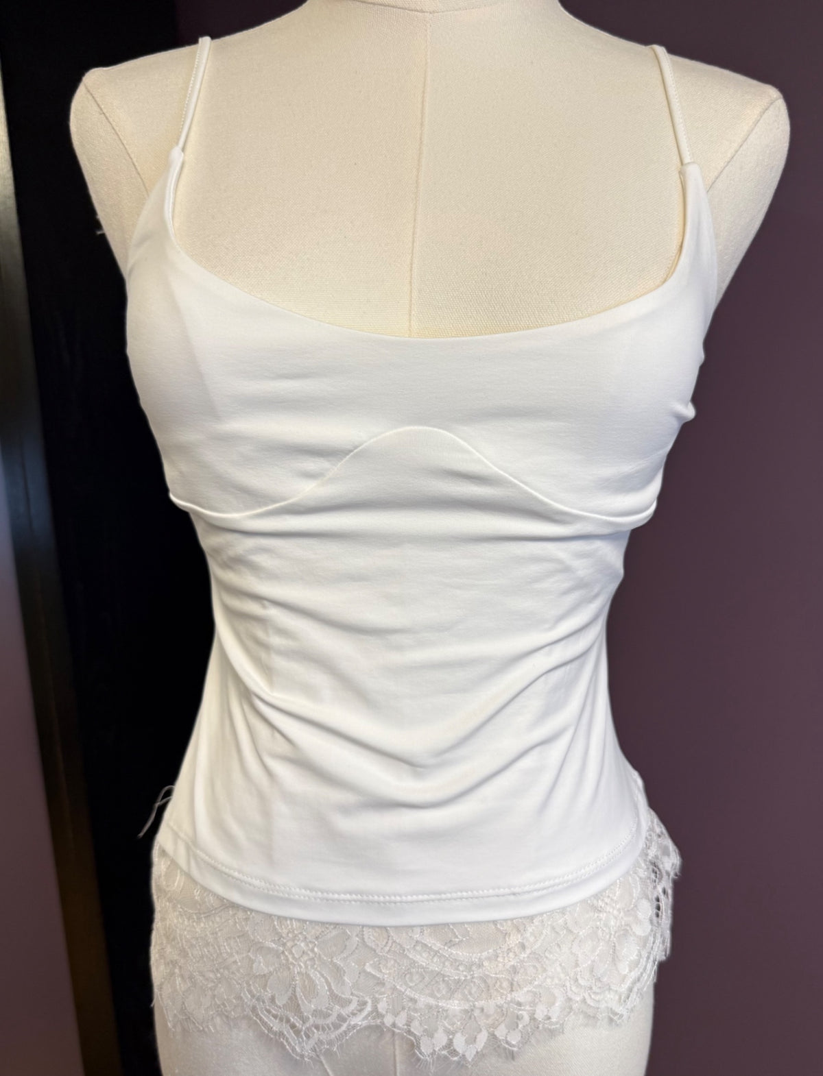 Zara Tank Top Small White