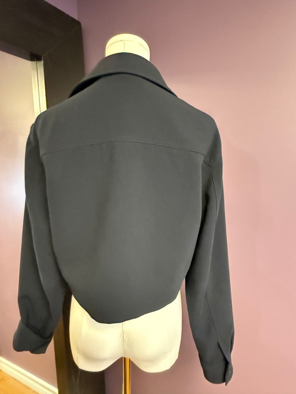 Wilfred Jacket cropped utility Small Black