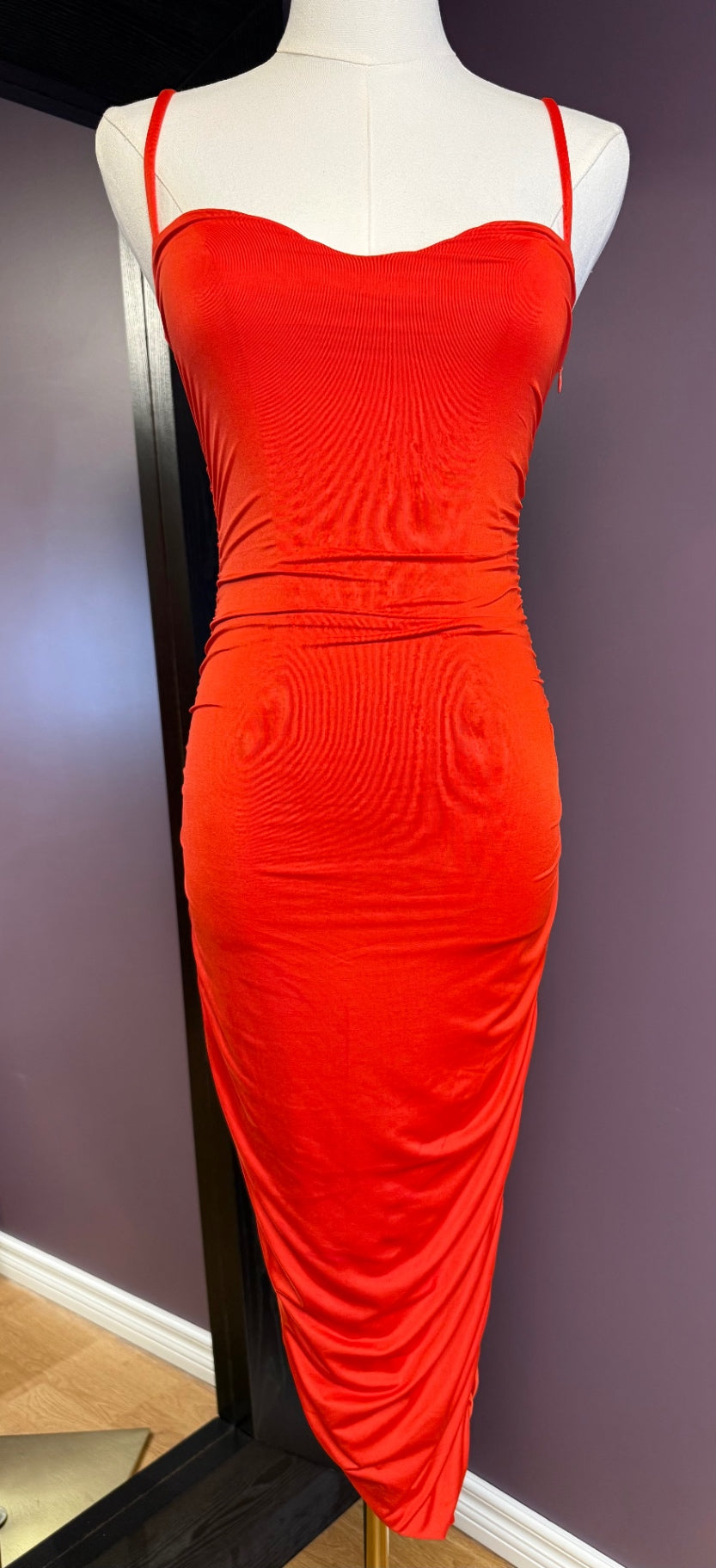 Oh Polly Dress Small Red