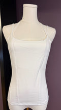 Unknown Tank Top halter White