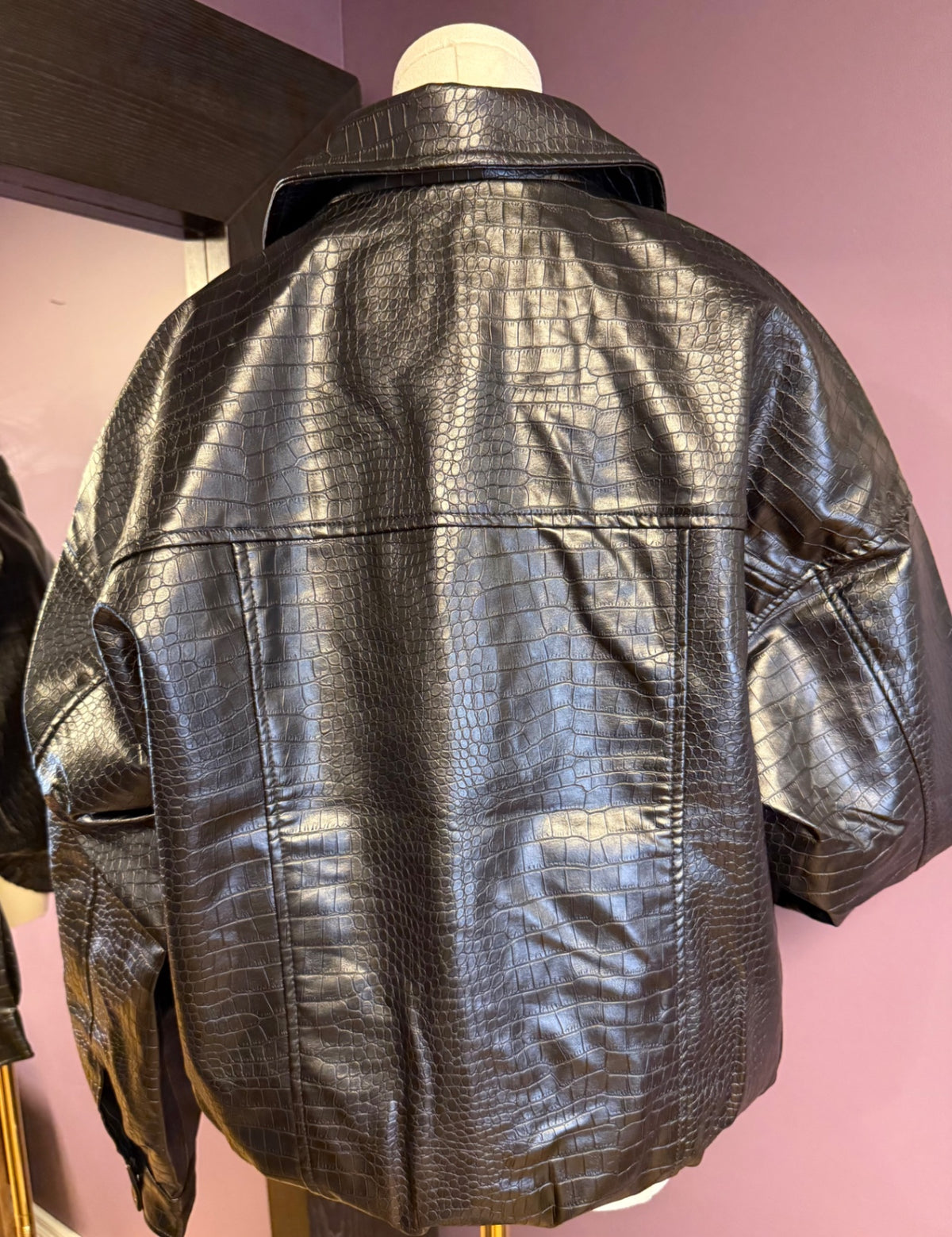 Fashion Nova Jacket Small - Oversized Black