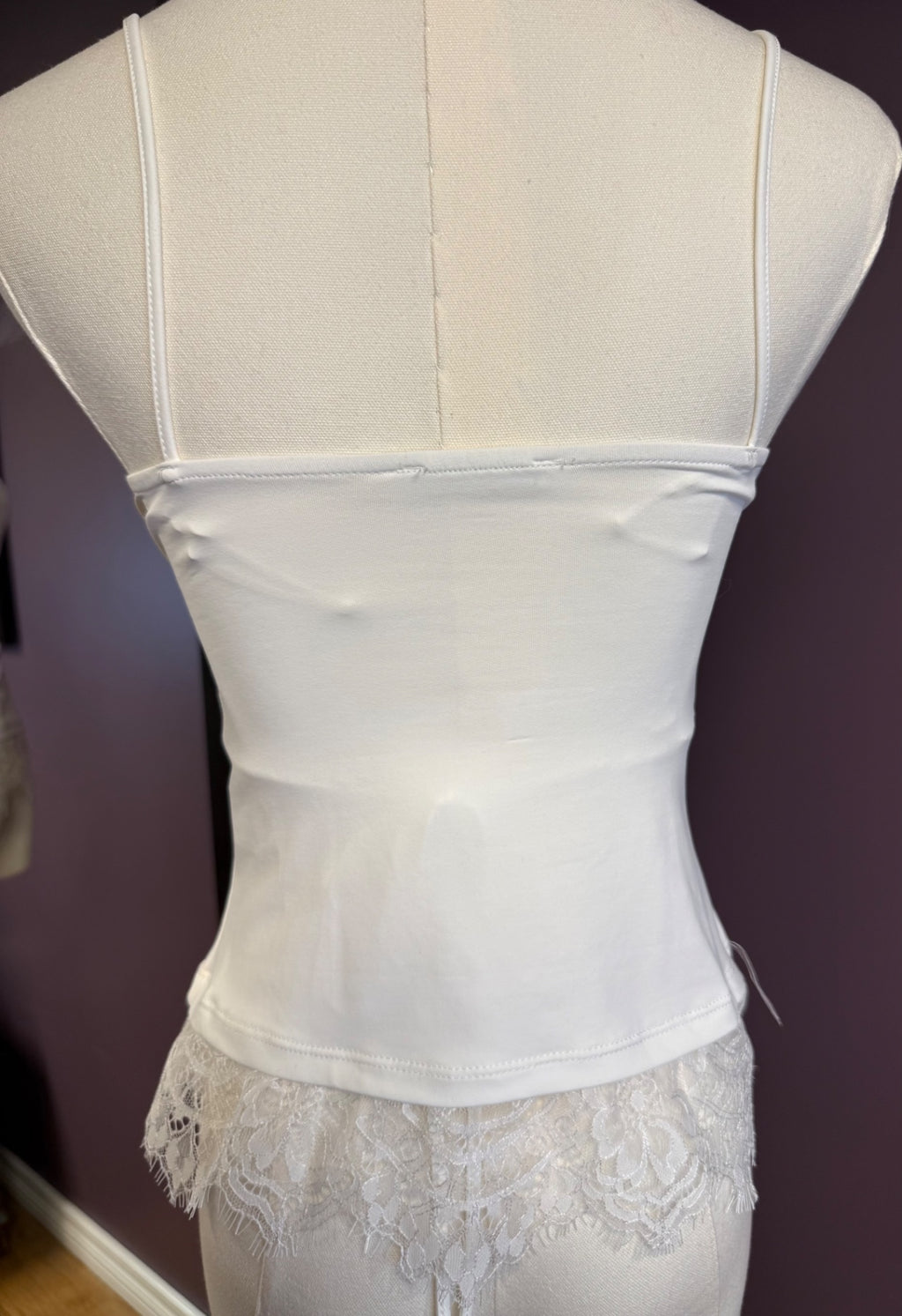 Zara Tank Top Small White