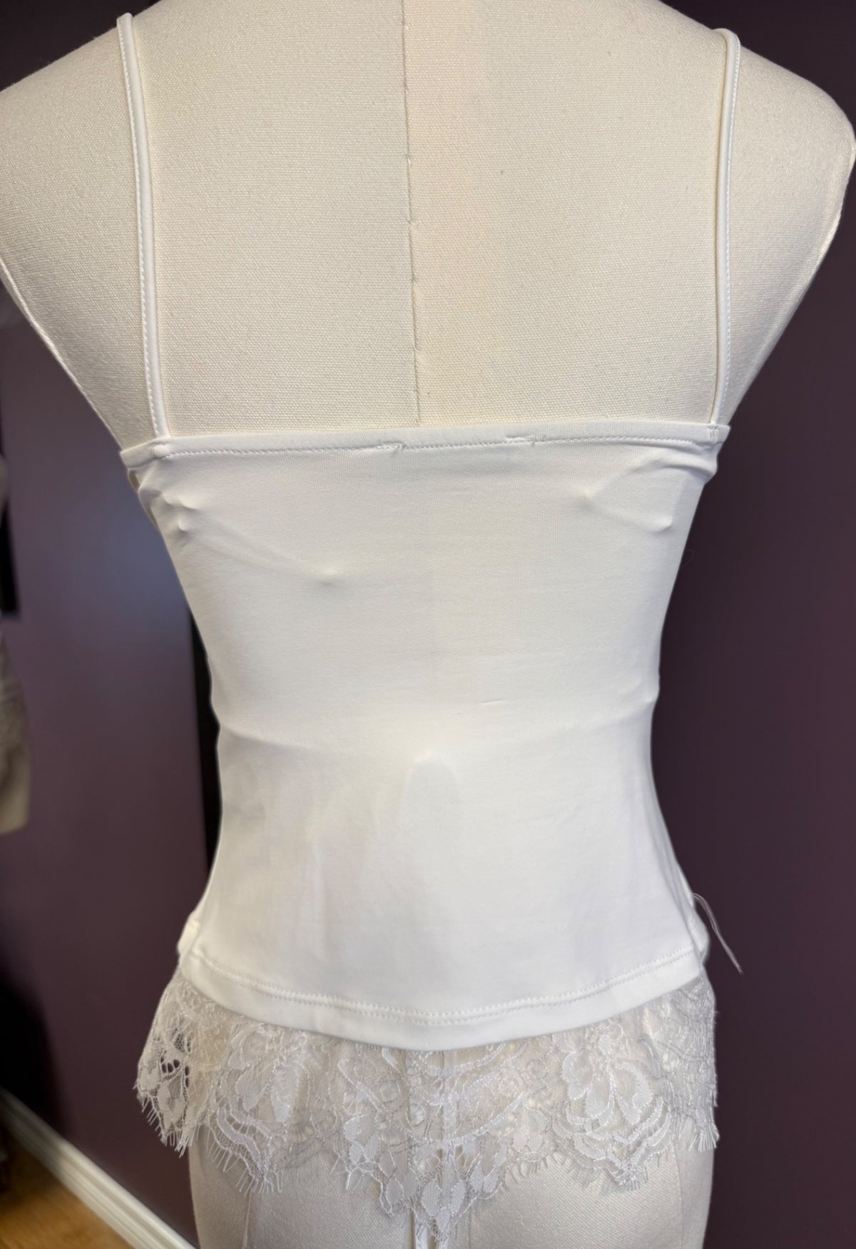 Zara Tank Top Small White